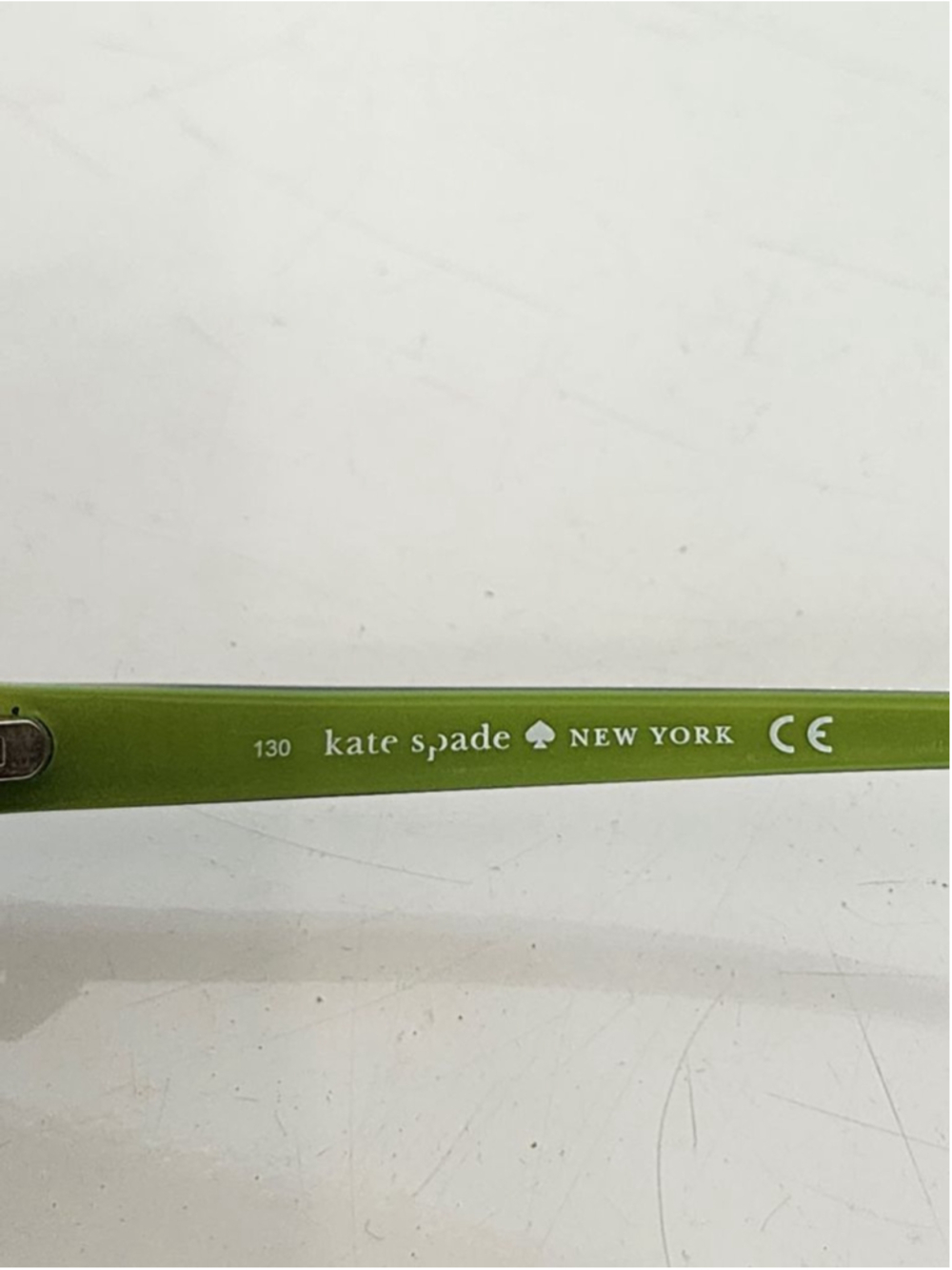 KATE SPADE AILEY Green & Brown Tortoise Black Lenses Sunglasses 58 mm 06 - Picture 9 of 10
